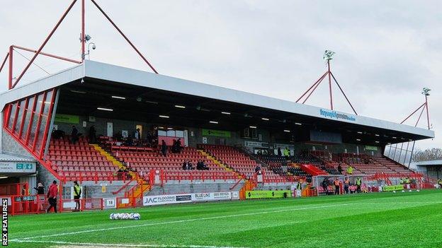 Crawley Town's People's Pension Stadium