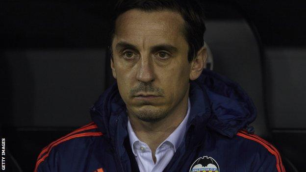 Ex-Valencia manager Gary Neville