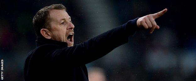 Derby County manager Gary Rowett