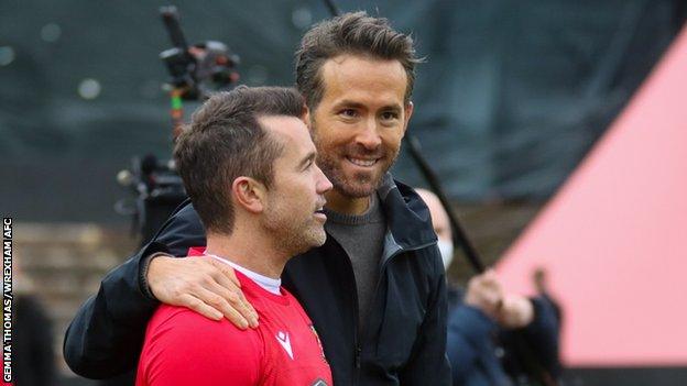 Wrexham owners Rob McElhenney and Ryan Reynolds