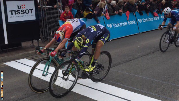 Tour de Yorkshire final metres