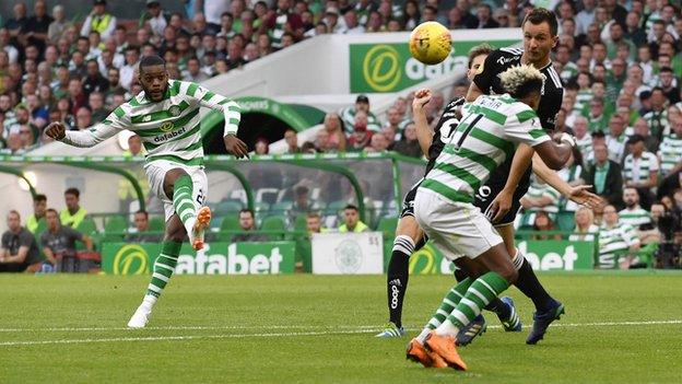 Celtic beat Norwegian title winners Rosenborg in the Champions League qualifiers