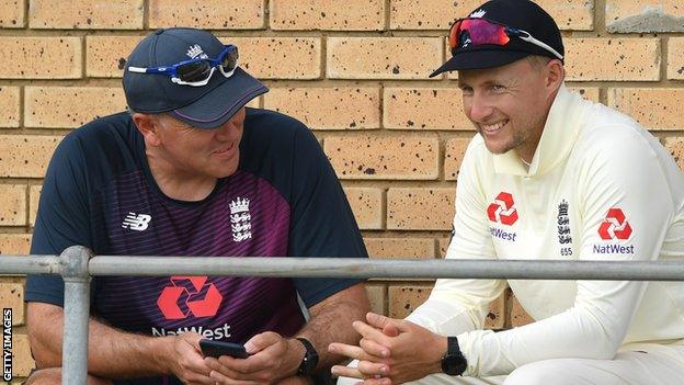 Chris Silverwood and Joe Root