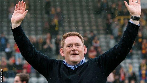 David Hopkin left Livingston after steering the club from League One to the Premiership