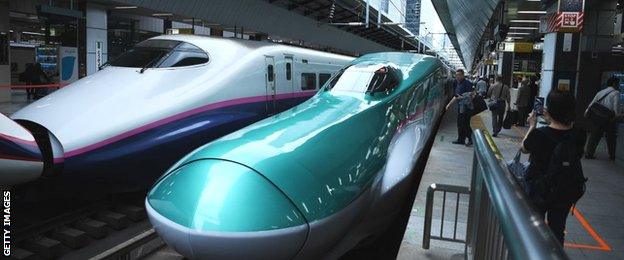 Bullet trains