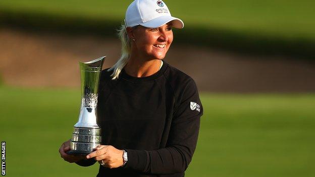 Anna Nordqvist's Women's Open victory is a significant boost to Europe's confidence