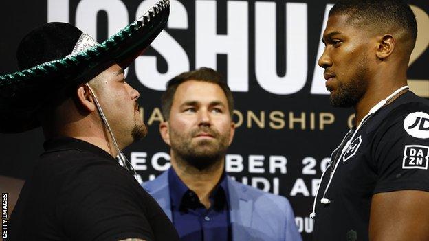 Andy Ruiz and Anthony Joshua