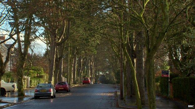 Cyprus Avenue in Belfast