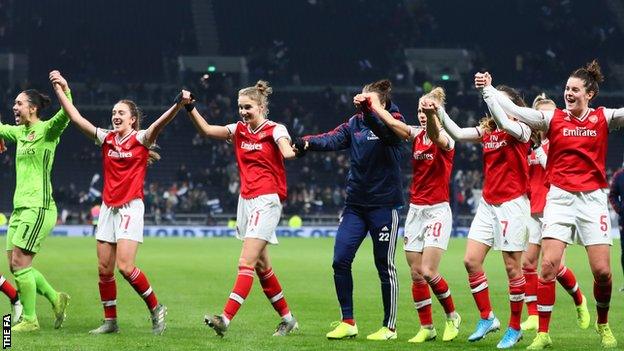 Arsenal at Tottenham