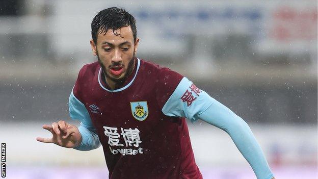 Burnley winger Dwight McNeil