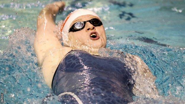 Danielle Hill picked up a second Irish title at the National Aquatic Centre in Dublin