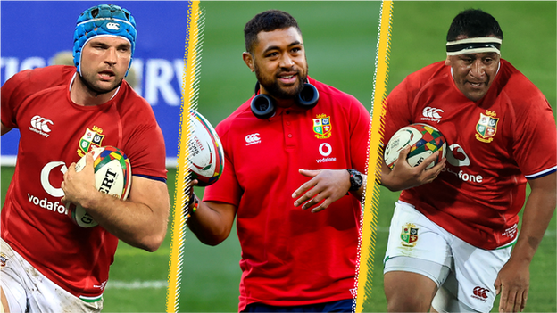 Tadhg Beirne, Taulupe Faletau and Mako Vunipola