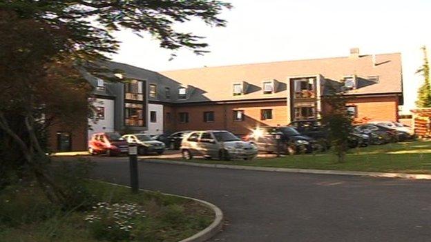 General exterior view of Orchid View Care Home (which was run by Southern Cross Healthcare) in Copthorne, near Crawley.