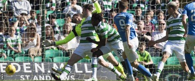 Steven MacLean scores for St Johnstone