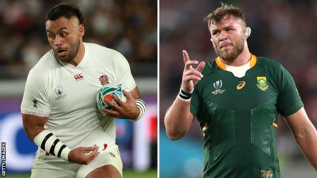 Billy Vunipola and Duane Vermeulen
