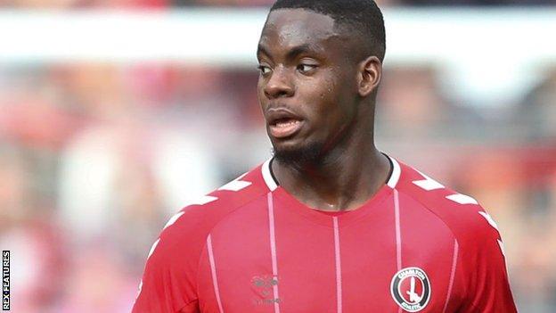 Jonathan Leko in action for Charlton