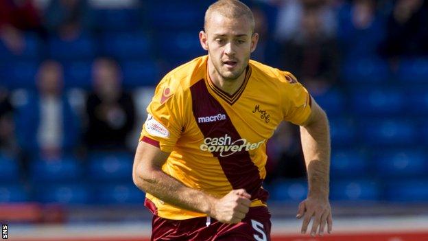 Former Motherwell defender Louis Laing