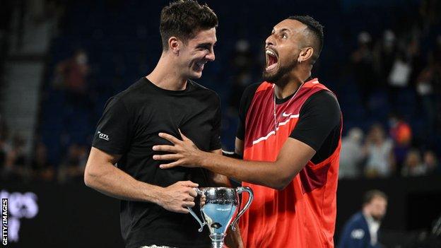 Nick Kyrgios and Thanasi Kokkinakis