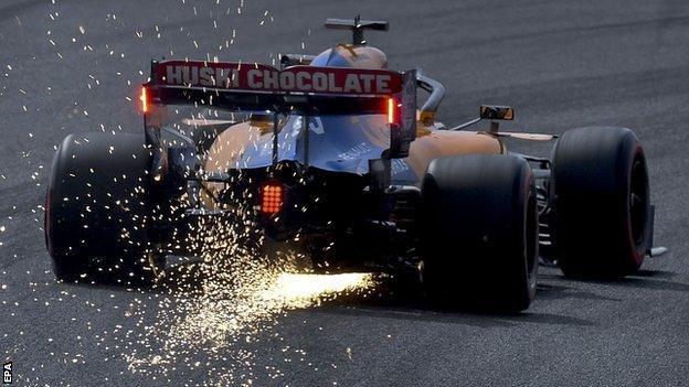 2019 F1 1000GP 中国GP L.Norris S.Vettel C.Leclerc L.Hamilton