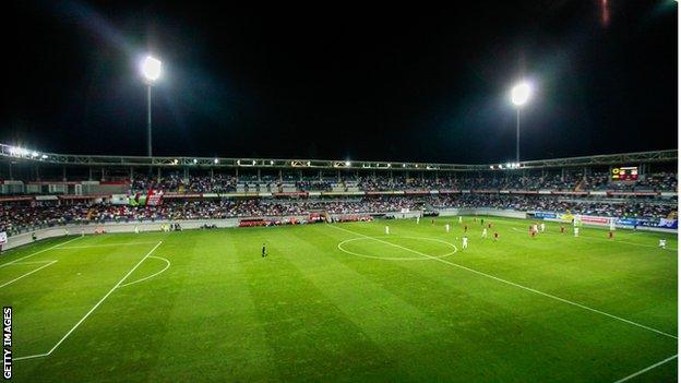 Bakcell Stadium in Baku