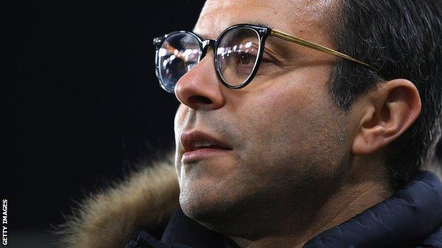 Leeds United owner Andrea Radrizzani