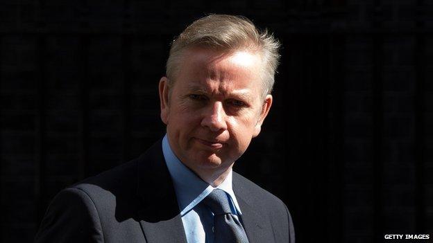 Former Education Secretary Michael Gove