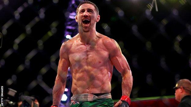 Brendan Loughnane celebrates a win