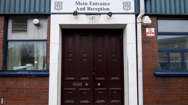 Dens Park front door