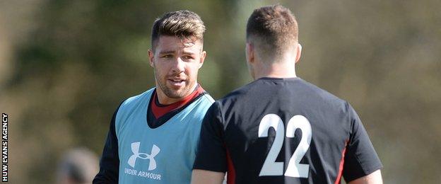 Rhys Webb and Gareth Davies