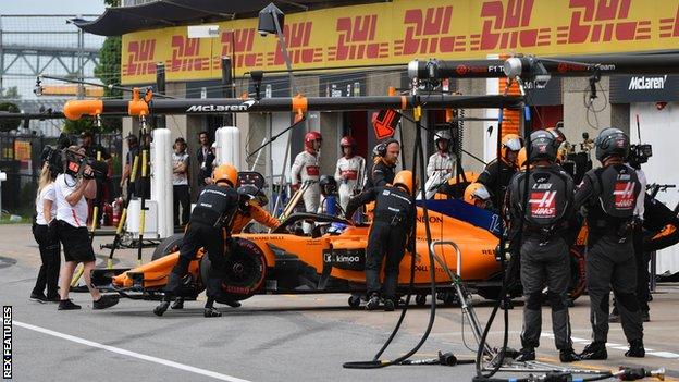 McLaren F1 driver Fernando Alonso