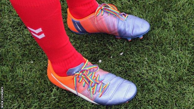 Nick Coveney and Rainbow Laces