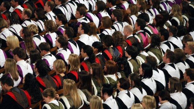 Students graduating