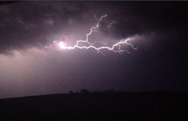 Torpenhow, Cumbria, at about 23:30 BST on Wednesday