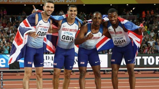 Great Britain men's 4x100m relay team