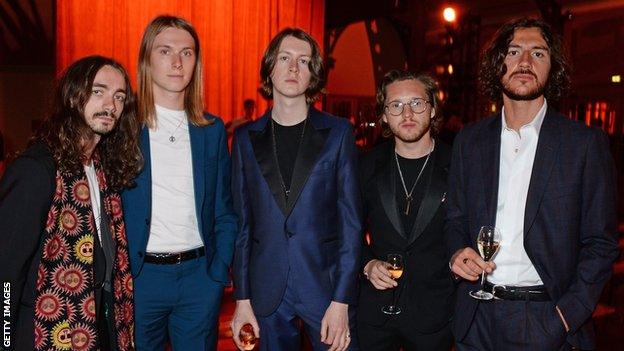 Stockport band Blossoms' self-titled debut album charted at number one on the Official UK Albums Chart