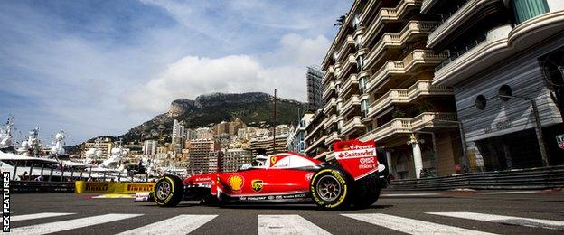 Ferrari F1 driver Sebastian Vettel