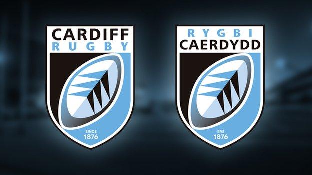 The new Cardiff Rugby logos