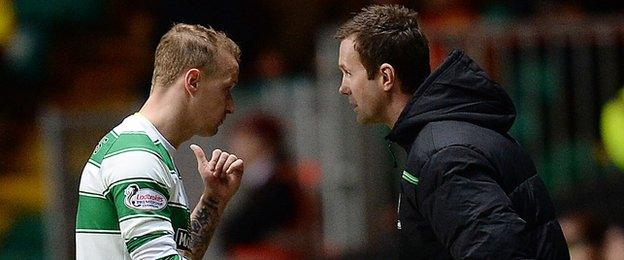 Leigh Griffiths and Ronny Deila