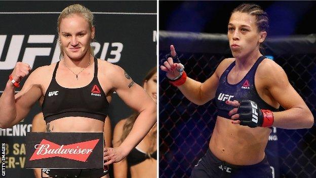 Valentina Shevchenko Joanna Jedrzejczyk