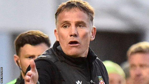 Wrexham manager Phil Parkinson