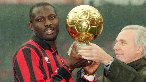 Liberia's George Weah