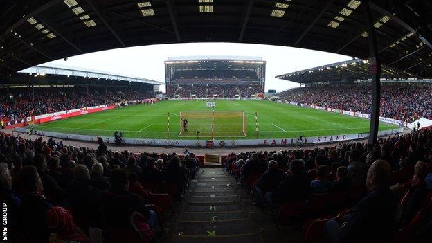 Pittodrie Stadium