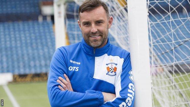 Kilmarnock striker Kris Boyd