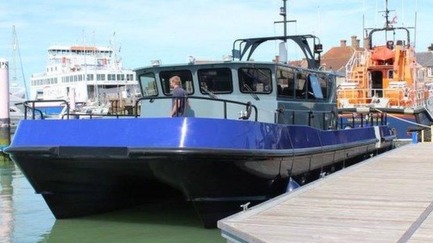 Scoot Ferries boat