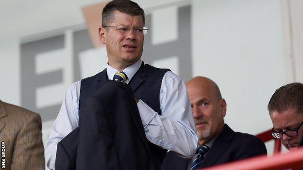 SPFL chief executive Neil Doncaster