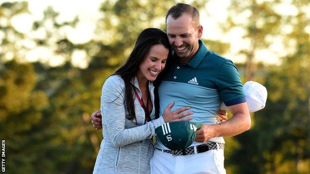 Angela Akins and Sergio Garcia
