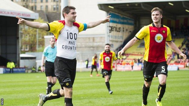 Partick Thistle's Kris Doolan