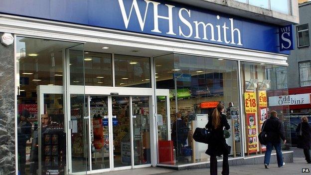 A WH Smith shop