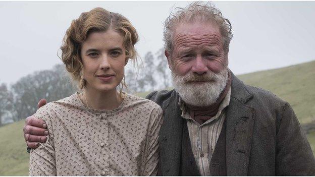 Agyness Deyn and Peter Mullan star in the new film