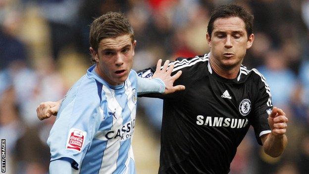 Jordan Henderson and Frank Lampard